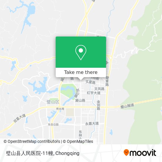 璧山县人民医院-11幢 map