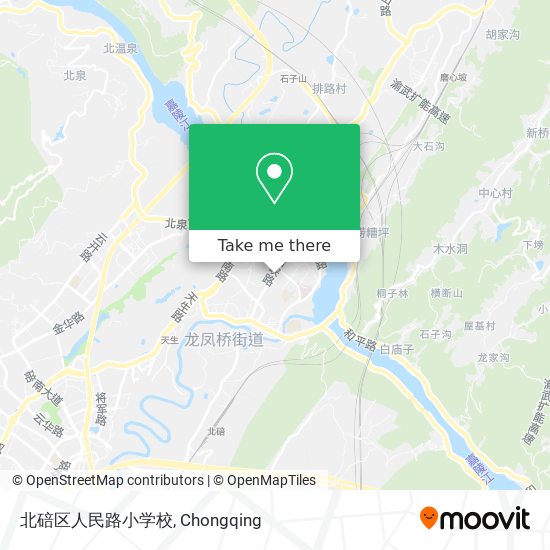 北碚区人民路小学校 map