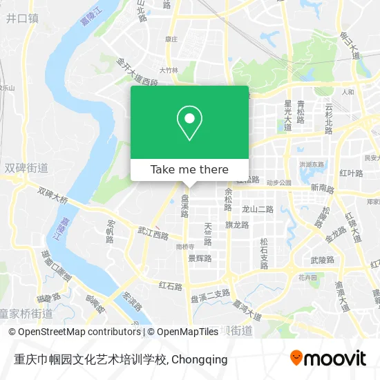 重庆巾帼园文化艺术培训学校 map