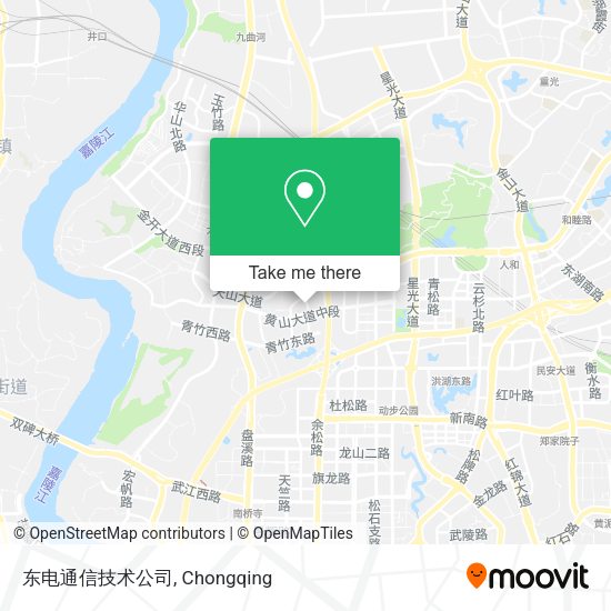 东电通信技术公司 map
