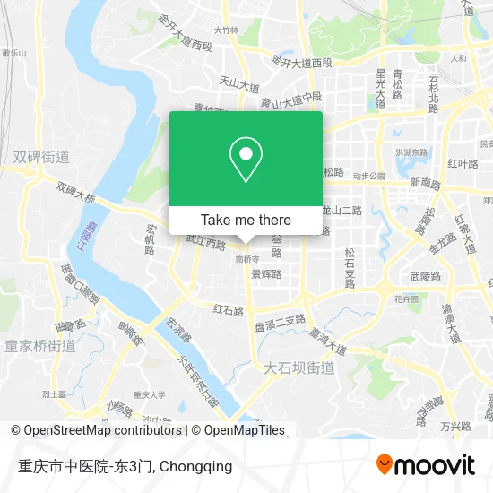 重庆市中医院-东3门 map
