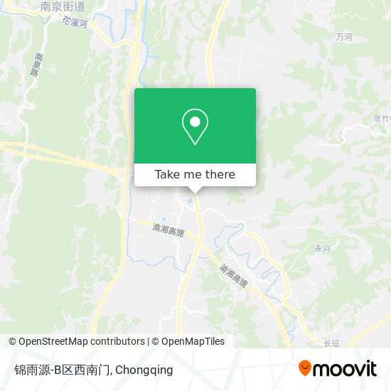 锦雨源-B区西南门 map