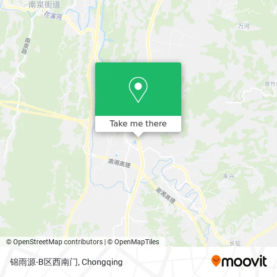 锦雨源-B区西南门 map