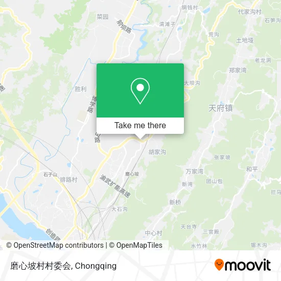 磨心坡村村委会 map