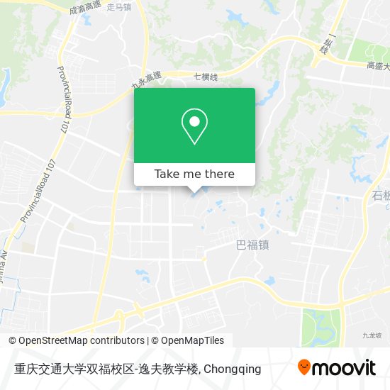 重庆交通大学双福校区-逸夫教学楼 map