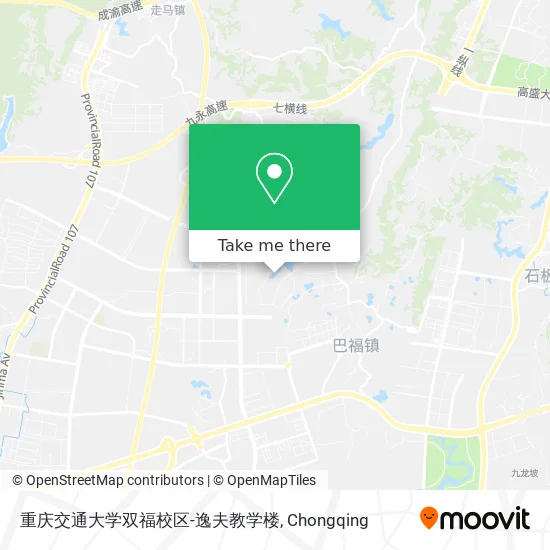 重庆交通大学双福校区-逸夫教学楼 map