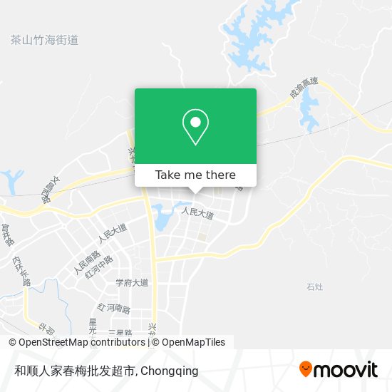 和顺人家春梅批发超市 map