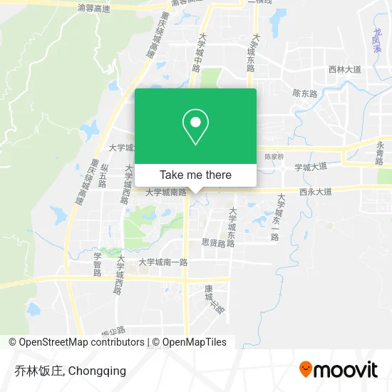 乔林饭庄 map