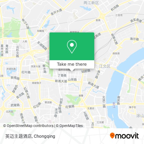 英迈主题酒店 map