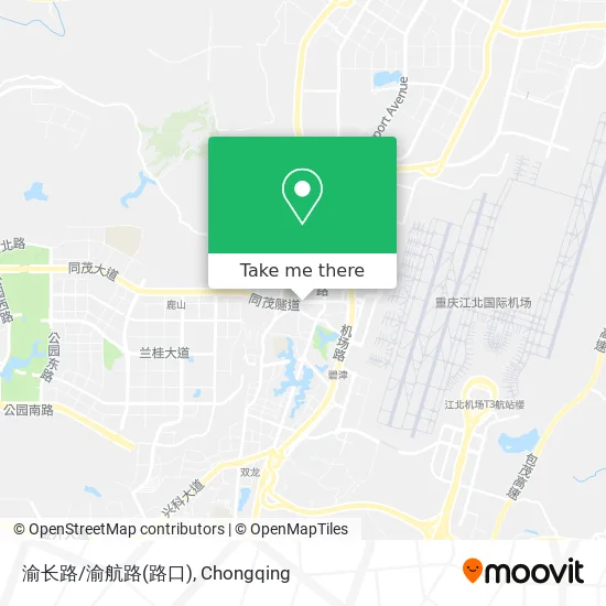 渝长路/渝航路(路口) map