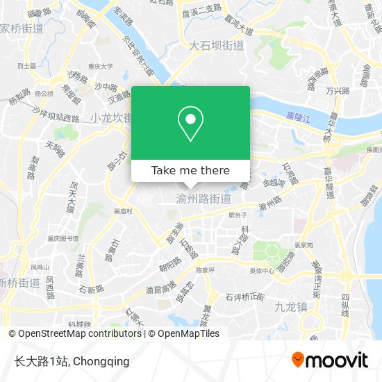 长大路1站 map