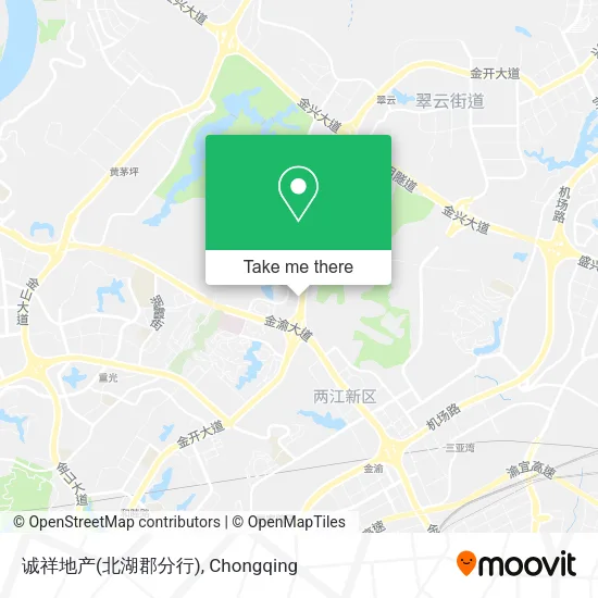 诚祥地产(北湖郡分行) map