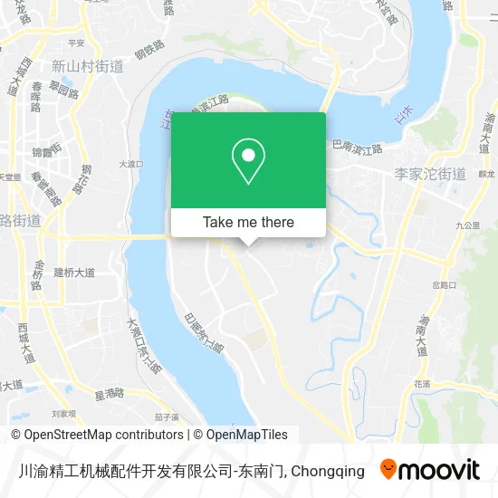 川渝精工机械配件开发有限公司-东南门 map