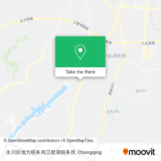 永川区地方税务局卫星湖税务所 map