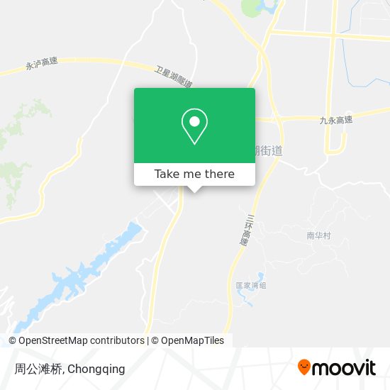 周公滩桥 map
