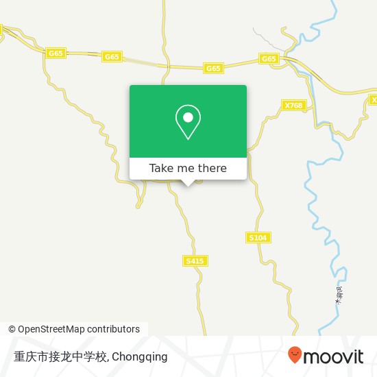 重庆市接龙中学校 map