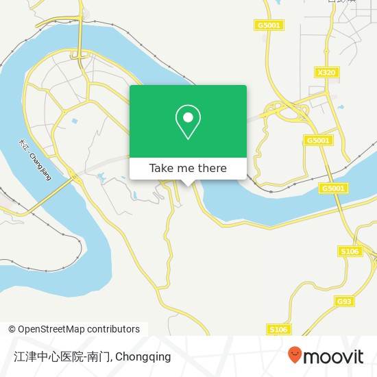 江津中心医院-南门 map