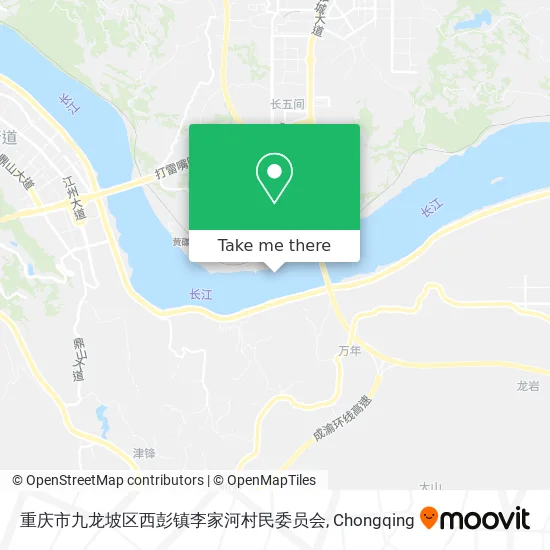 重庆市九龙坡区西彭镇李家河村民委员会 map