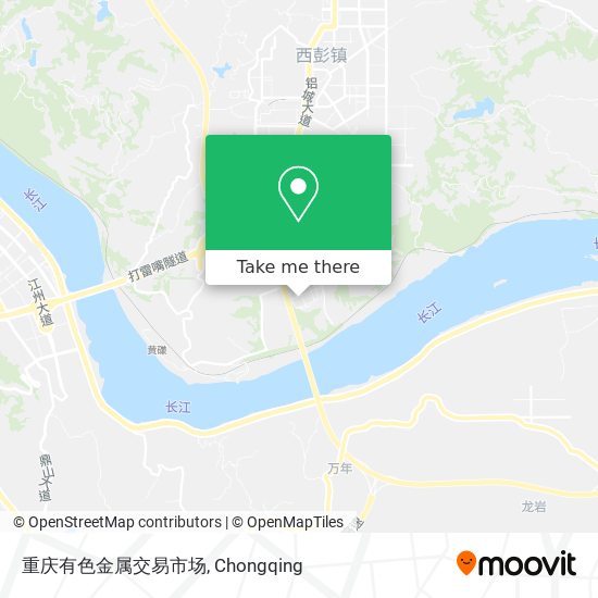 重庆有色金属交易市场 map