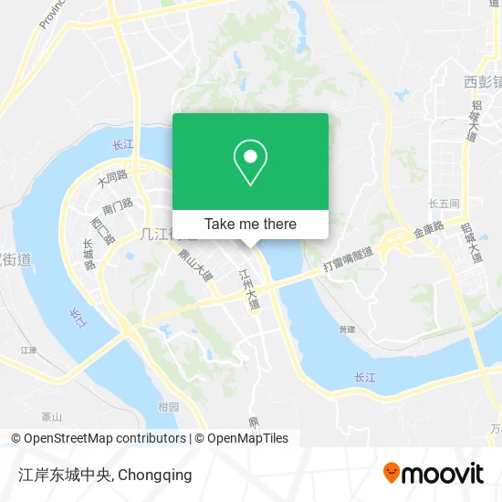 江岸东城中央 map