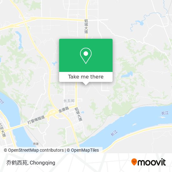 乔鹤西苑 map