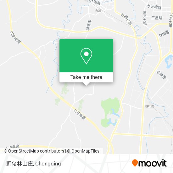 野猪林山庄 map