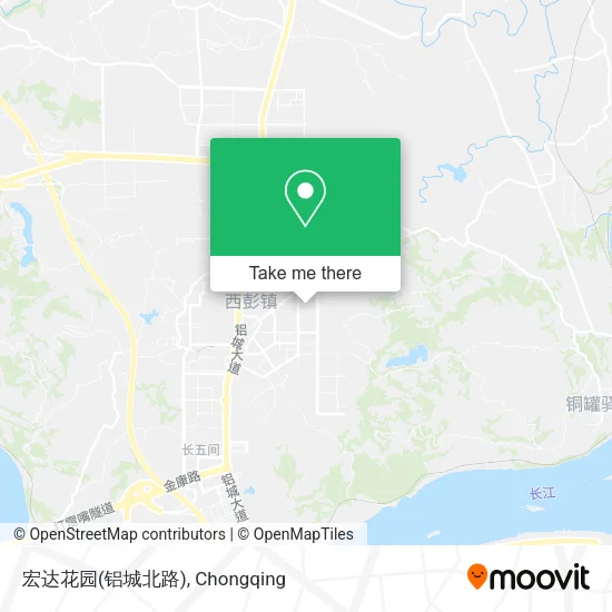 宏达花园(铝城北路) map