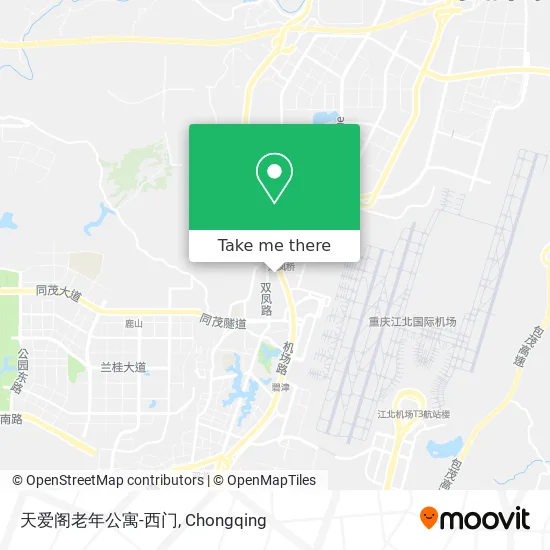 天爱阁老年公寓-西门 map