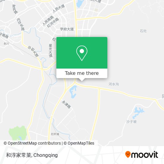 和淳家常菜 map