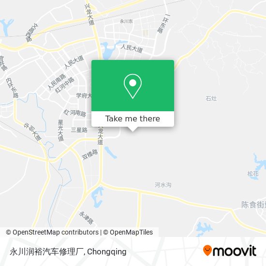 永川润裕汽车修理厂 map