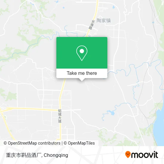 重庆市斟品酒厂 map