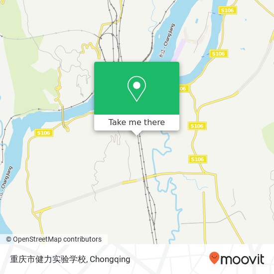 重庆市健力实验学校 map