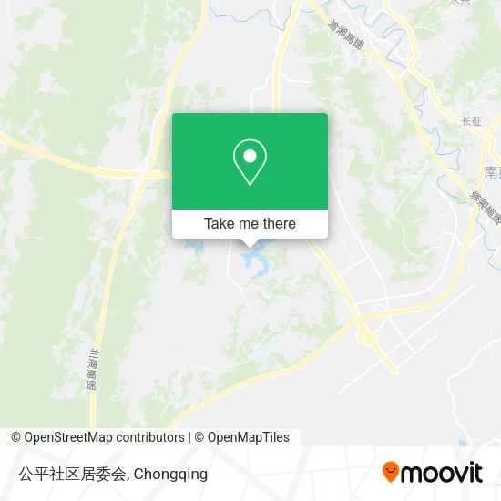 公平社区居委会 map