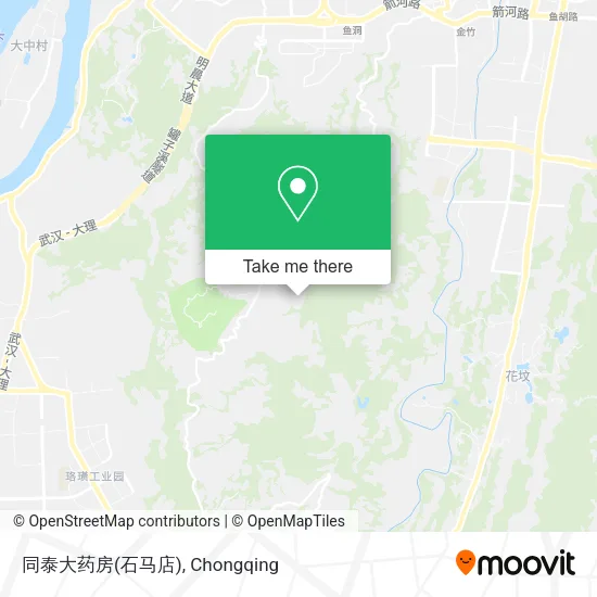 同泰大药房(石马店) map