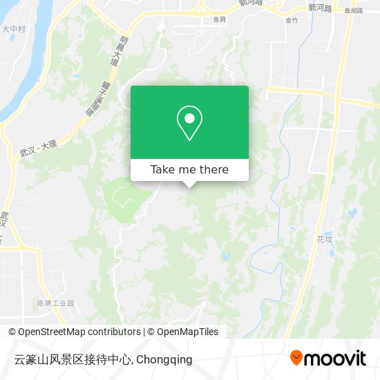 云篆山风景区接待中心 map