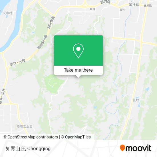 知青山庄 map