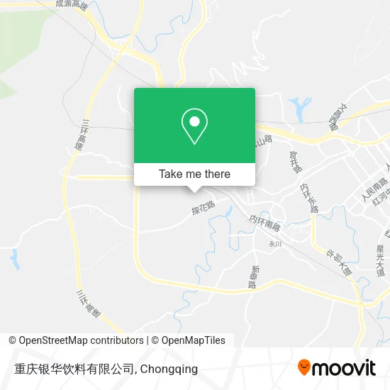 重庆银华饮料有限公司 map