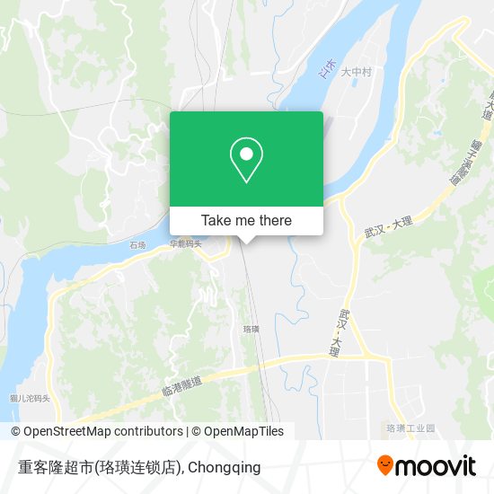 重客隆超市(珞璜连锁店) map