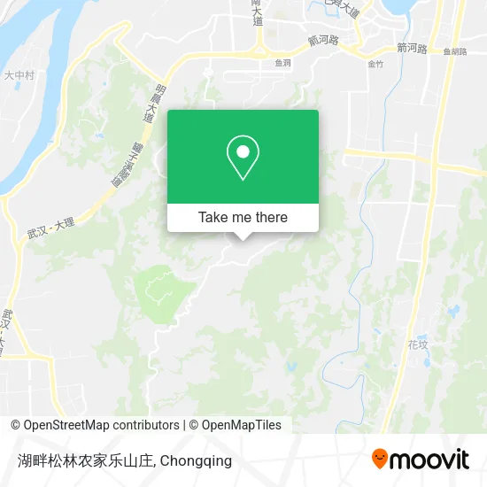 湖畔松林农家乐山庄 map