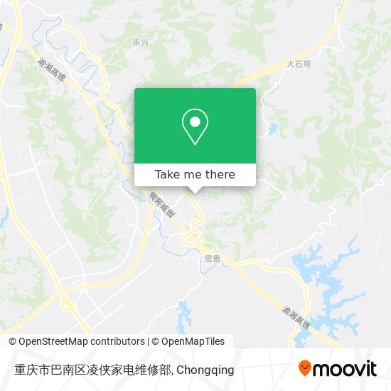 重庆市巴南区凌侠家电维修部 map
