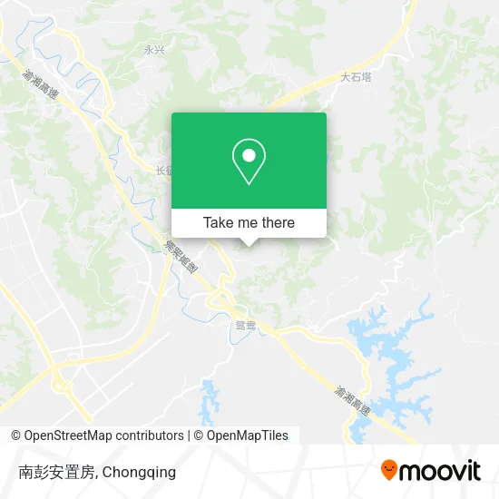南彭安置房 map