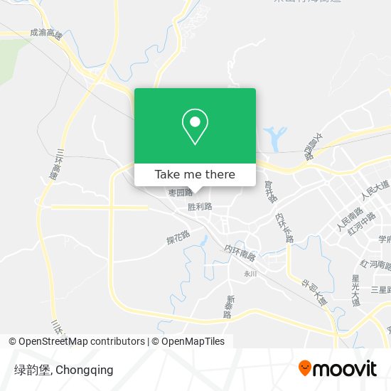 绿韵堡 map