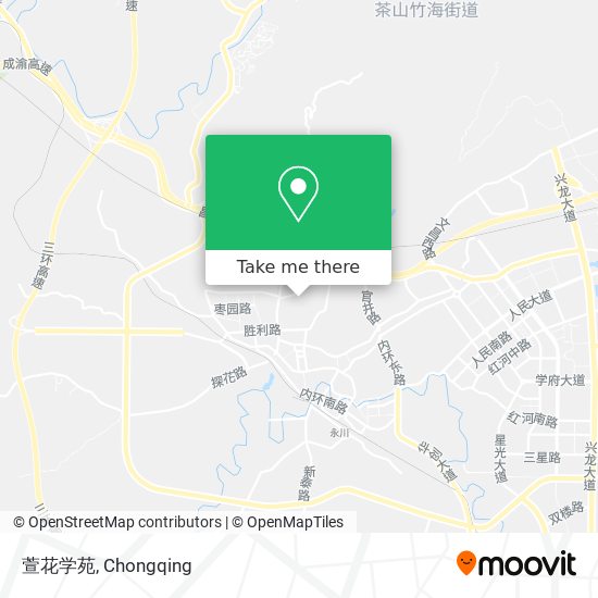 萱花学苑 map