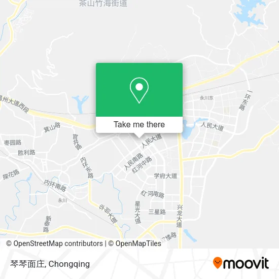 琴琴面庄 map