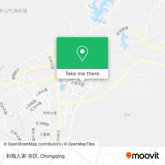 和顺人家-东区 map