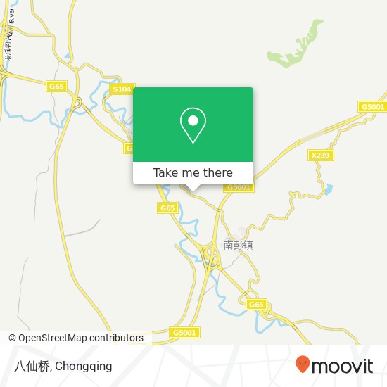 八仙桥 map