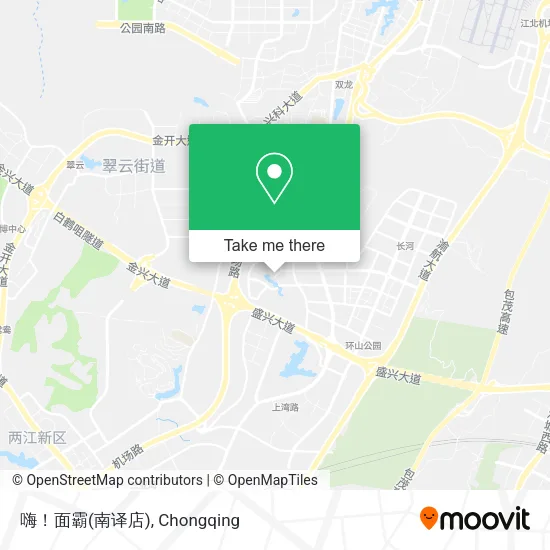 嗨！面霸(南译店) map