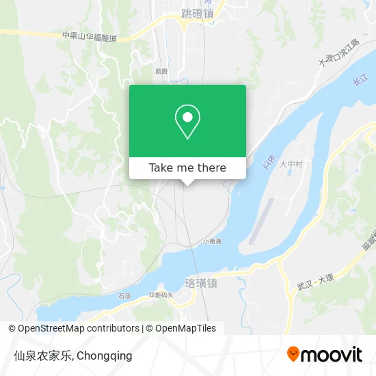 仙泉农家乐 map