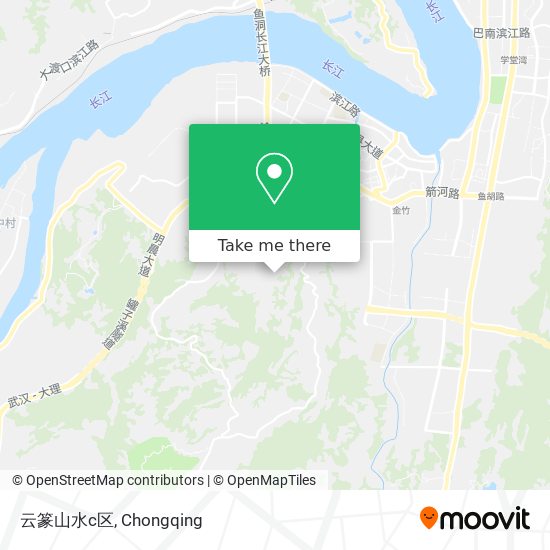 云篆山水c区 map