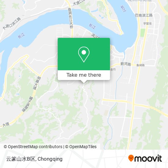 云篆山水B区 map